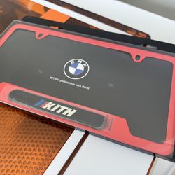 Kith x BMW Car Plate