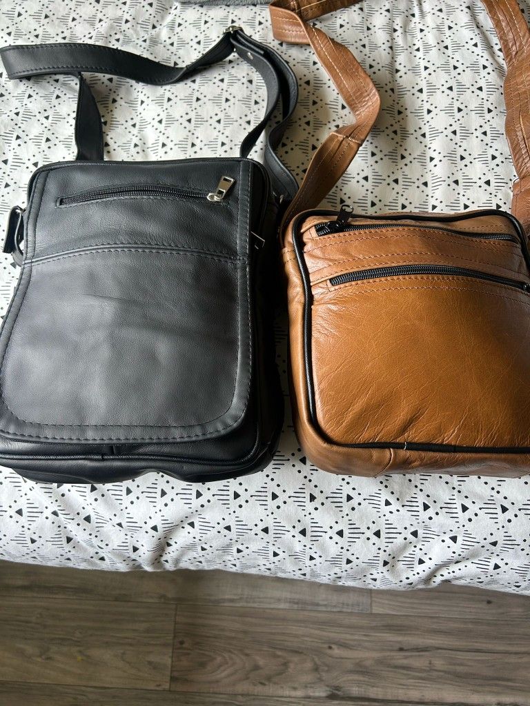 Unisex Crossbody Leather From Mexico