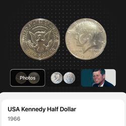 AU 1966 - USA Kennedy Half Dollar