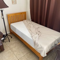 Twin Bed With New Mattress , both brand New!