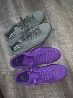 Both pumas size 10.5