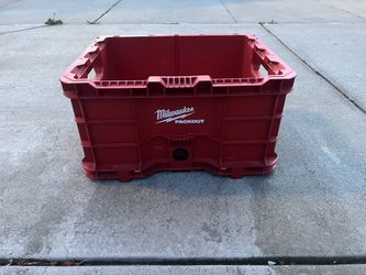 Milwaukee 18.6in. Tool Storage Crate Bin