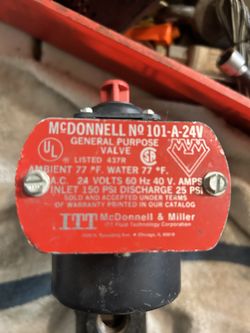 Steam boiler valve