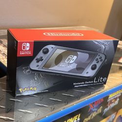 New Nintendo Switch Lite Pokemon Dialga and Palkia Special Edition