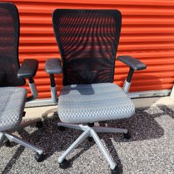HAWORTH ZODY MESH-BACK TASK CHAIRS 