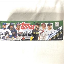 2021 Topps MLB Complete Set NEW Factory Sealed Green Box