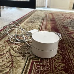 Google WiFi System, 1-Pack - Router Replacement for Whole Home Coverage - NLS-1304-25,white