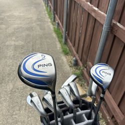 Full Set Of Men’s Right Handed Golf Clubs Ping 
