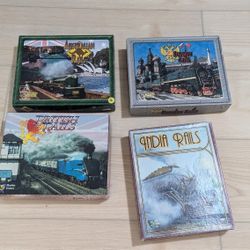 Board Games: 4 Train Games By Mayfair, Empire builder