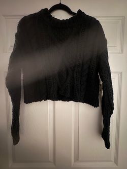 Free People Cutting Edge Cable Pullover Sweater