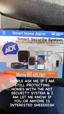 ADT SECURITY SYSTEM AND CAMERAS