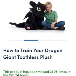 New How to train your dragon stuffy