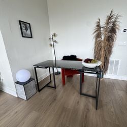 Cb2 100% Marble Desk / Dining Table