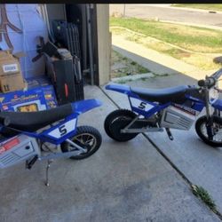 2 RAZOR MINI BIKES 2 FOR $260 MX350