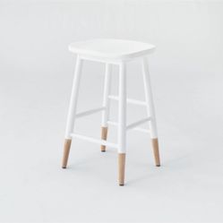 Haddonfield All Wood Backless Counter Height Barstool - Threshold™ designed with Studio McGee