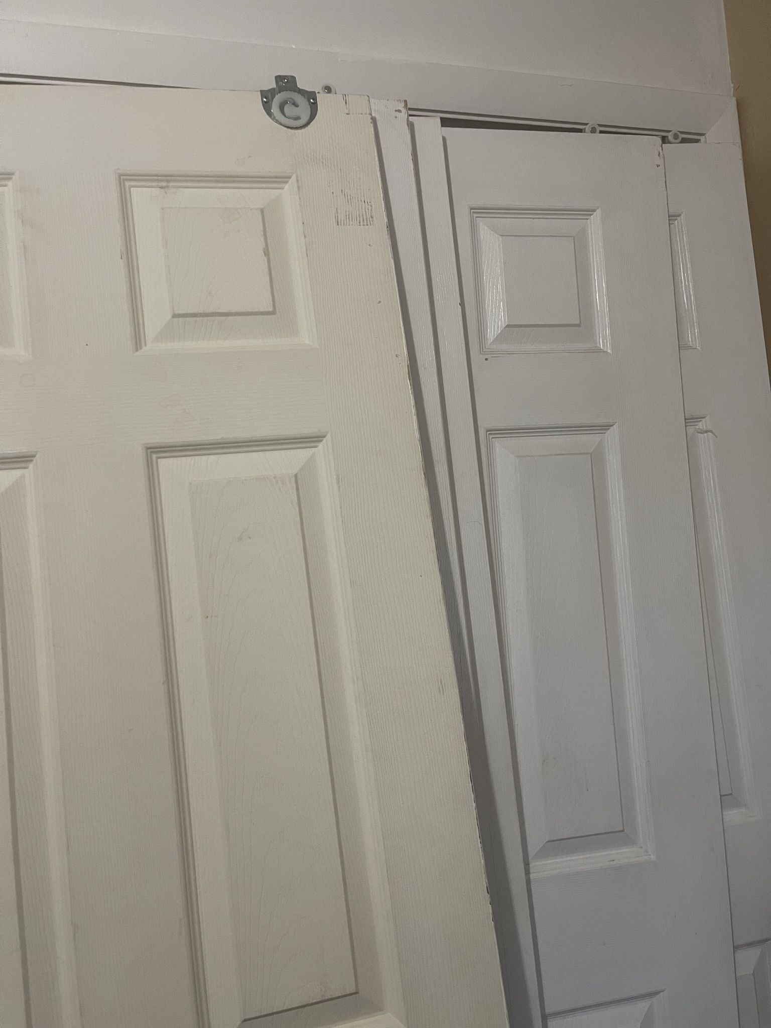 Doors - White Hollow core 6-Panel Door Slabs 