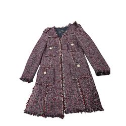 Zara Women's Red and Black Jacket (19099)45