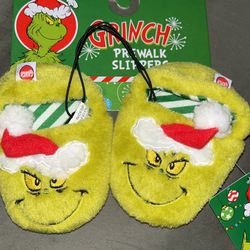 Grinch Baby Slippers