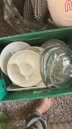 plates  glasses