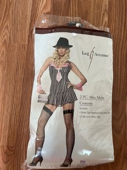Leg Avenue 2 PC Miss Mafia Costume