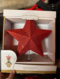 Christmas tree topper led projector