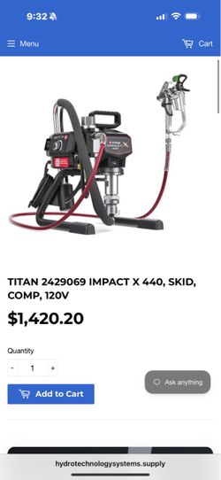 Titan spray gun