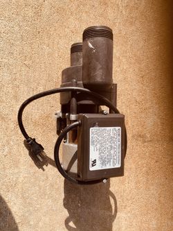 Water pumped