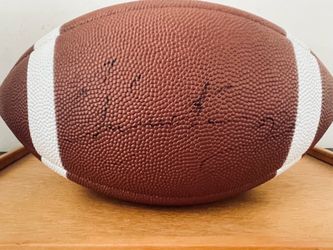 🏈 Eric Dickerson Autographed Football — Collector’s Display Case
