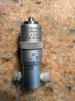 Starrett No. 124-A Pocket Indicator