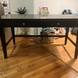 Black Wood Desk