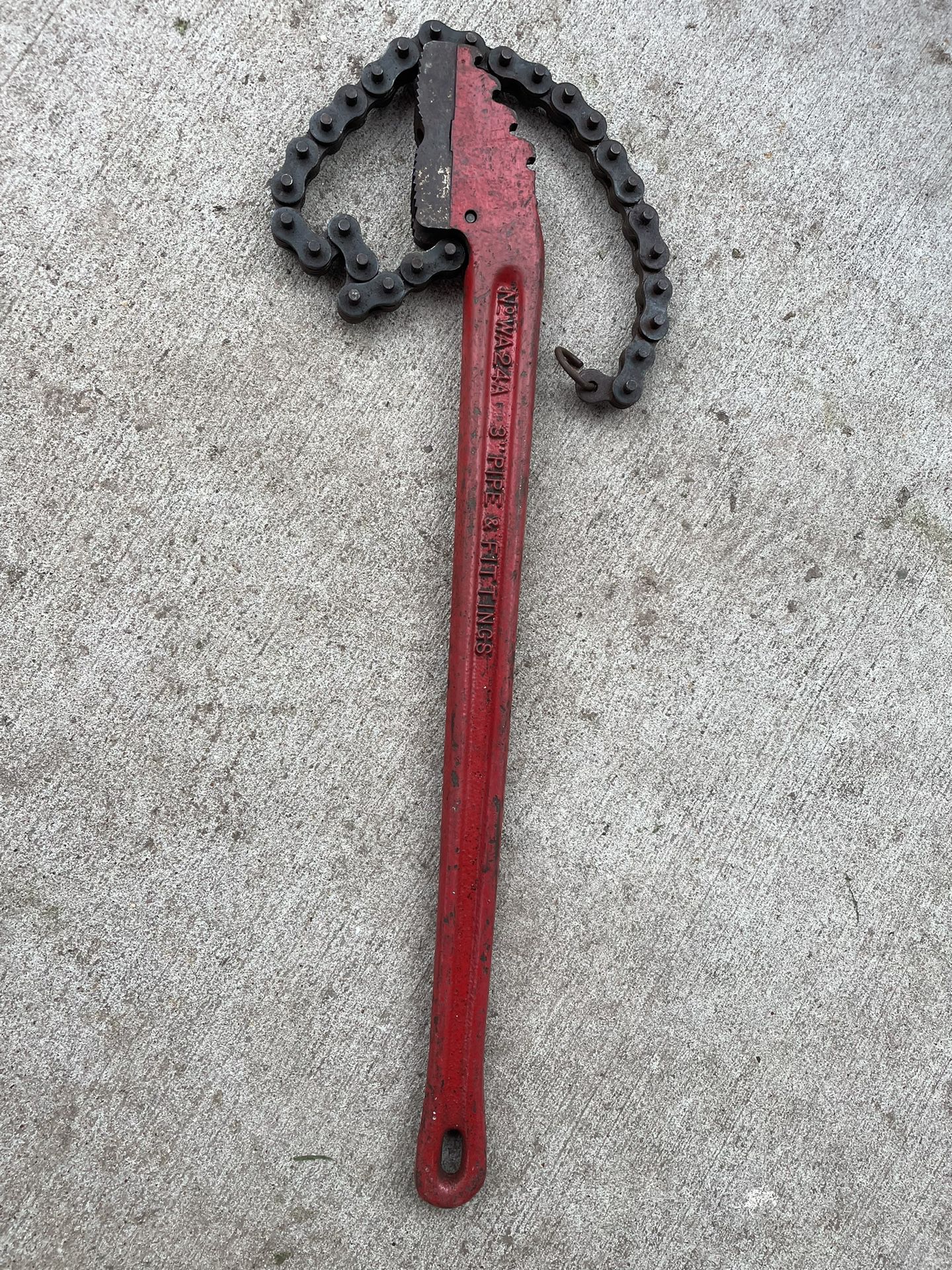 Reed WA24A 3” Strap chain wrench 