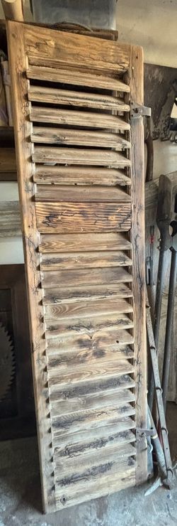 Antique shutter