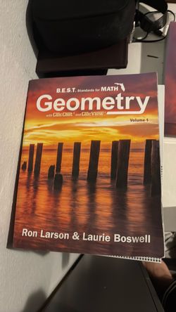 Geometry Textbook Volume 1 by Larson & Boswell