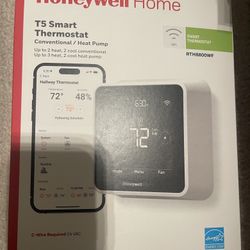 New Honeywell T5 smart Thermostat 