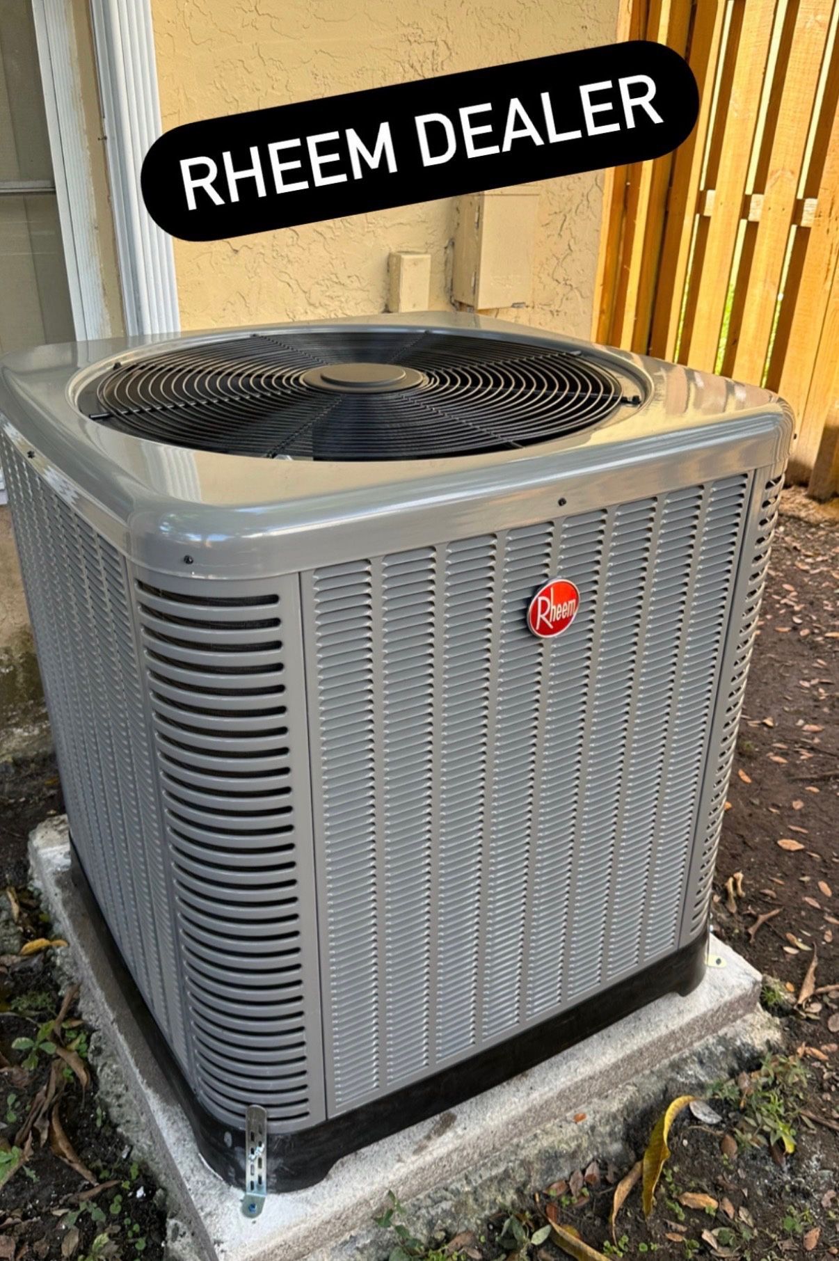 New RHEEM AIR CONDITIONER
