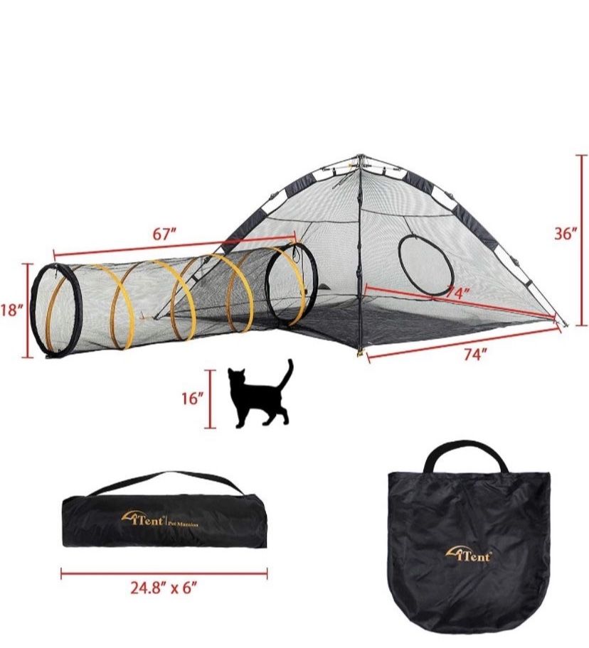Pet Door Screen Size 12x14 Inch Magnetic Lock