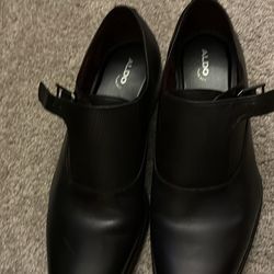Men's size 13 Aldo single monk strap dress shoes