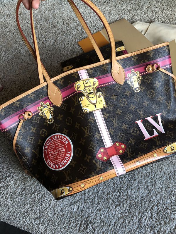 Louis Vuitton Neverfull mm summer trunks for Sale in Los Angeles, CA - OfferUp