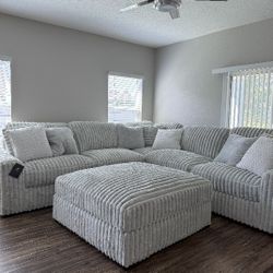 New Ottoman + STUPENDOUS SECTIONAL