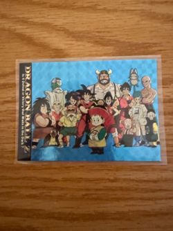Dragon Ball Z Prism Card