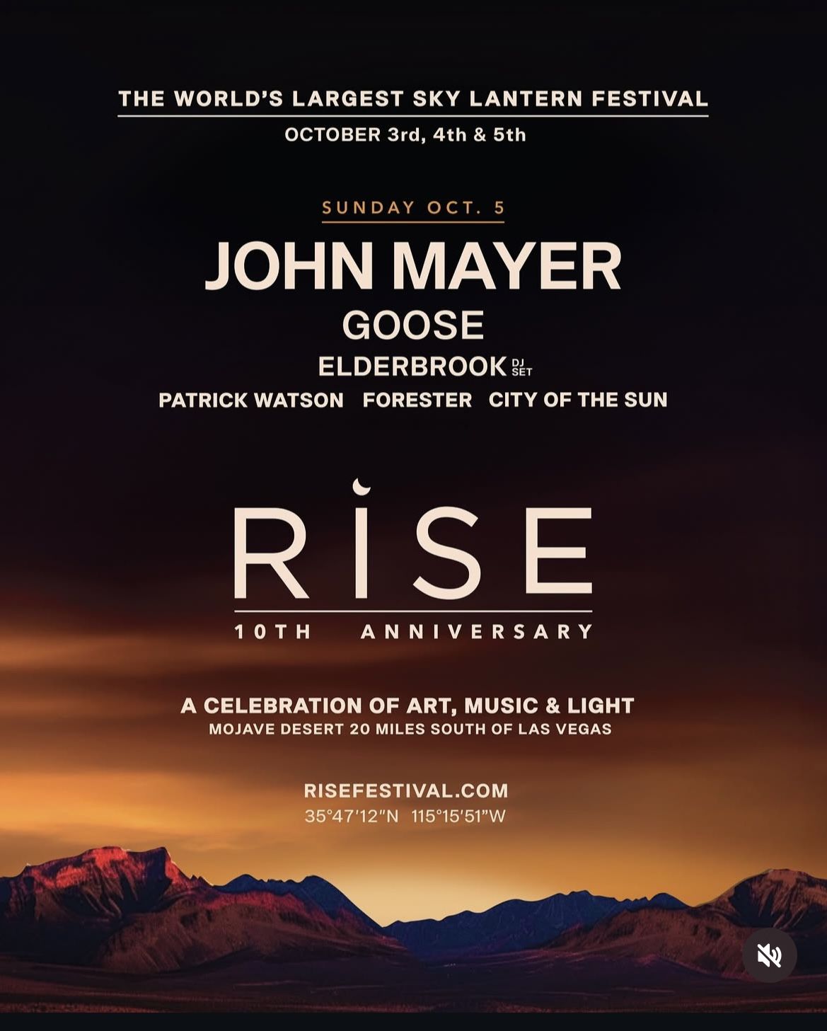 RISE Festival- Sunday ONLY