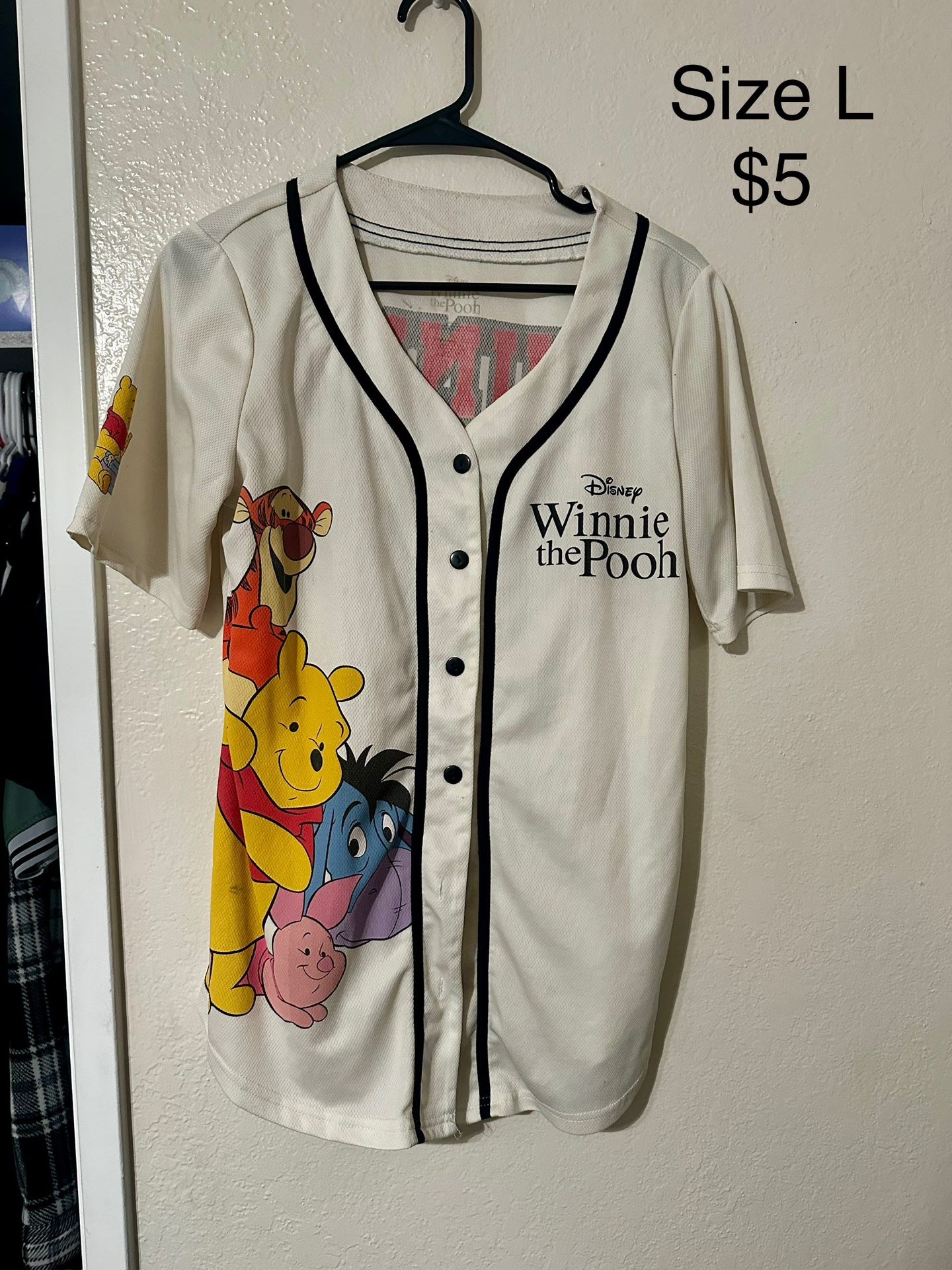 Winnie The Pooh baseball tee