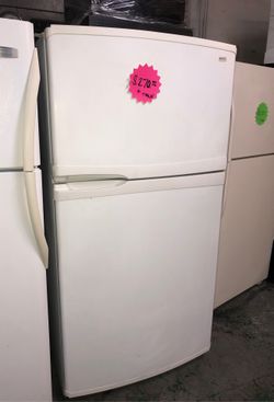 White refrigerator kenmore