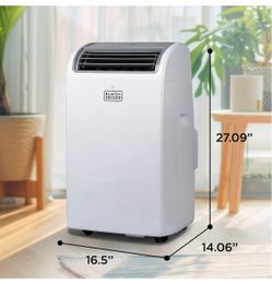 BLACK+DECKER Smart Portable Air Conditioner, 14,000 BTU, BPACT14WT, White