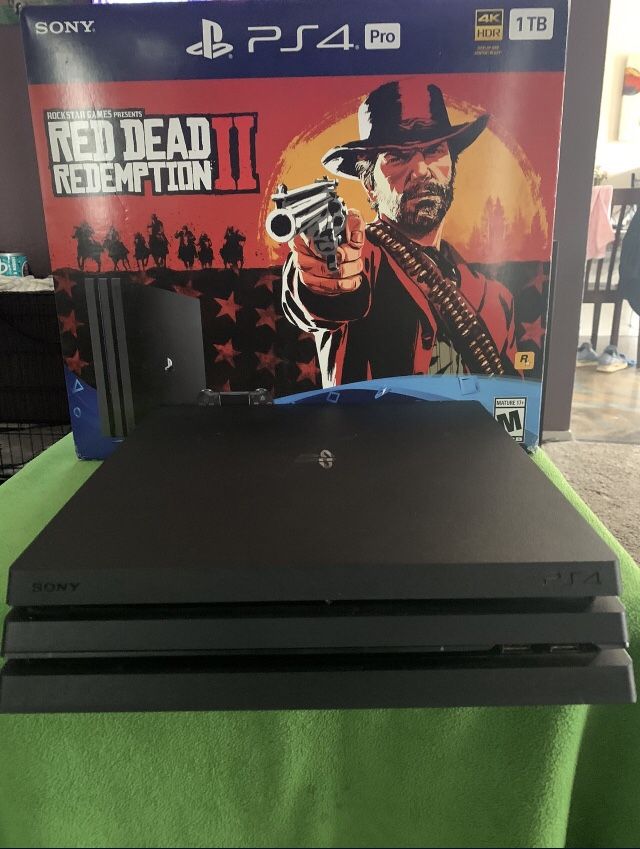 💥RED DEAD 2 PS4 PRO 1TB💥🔥🔥🔥