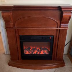 Electric Fireplace Console