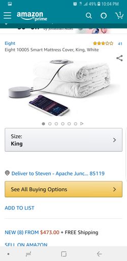 Smart mattress cover