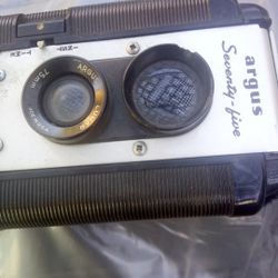 Vintage Movie Camera And Cameras