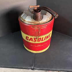 Vintage 5 Gallon EDCAN Gas Can