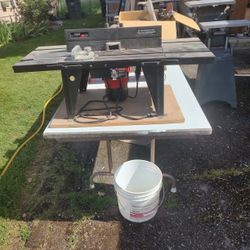Sears Craftsman Router With Table